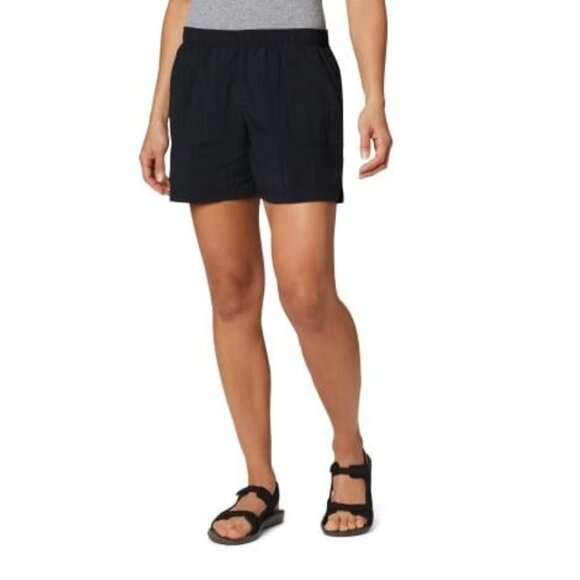 NWT Columbia Women's Sandy River 5" Shorts in Black - Picture 1 of 4